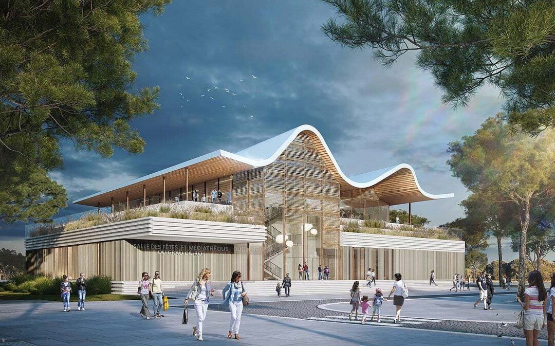 Construction d&rsquo;une médiathèque